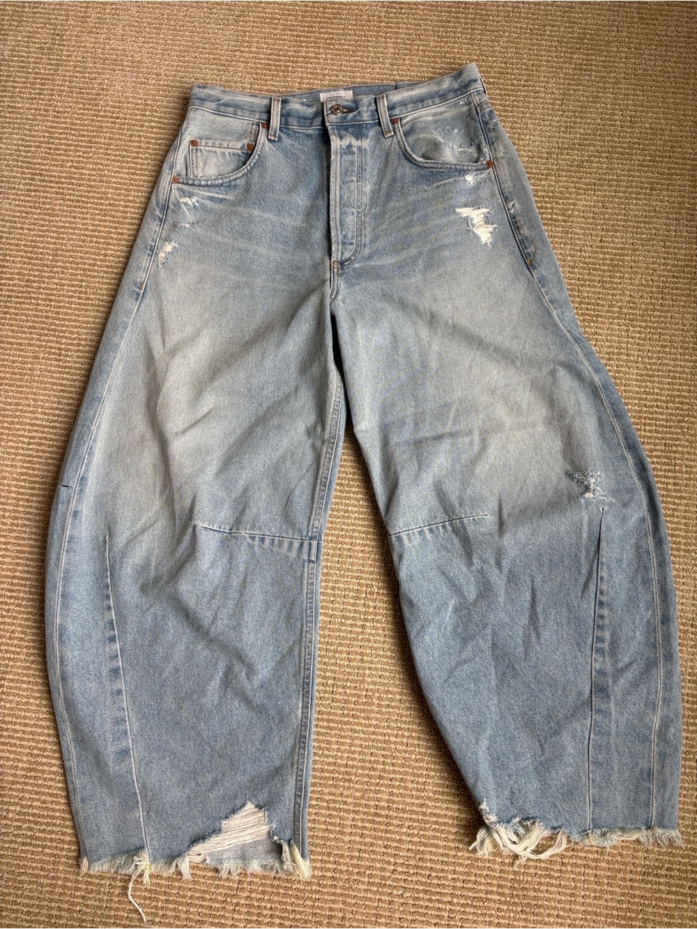 Citizens of Humanity Barrel Horseshoe Jeans Size 30 - Picture 2 of 7